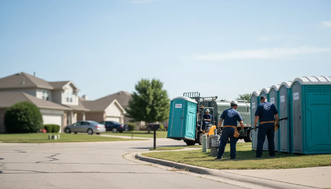 Porta Potty Rental in Wellman, IA near me